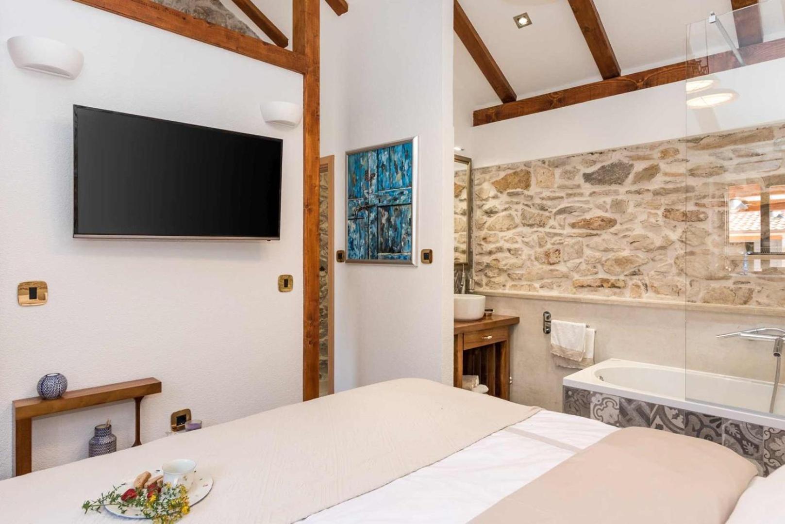 Luxury Villa Finessa Skradin 2 With Heated Pool, Jacuzzi And Sauna Екстериор снимка
