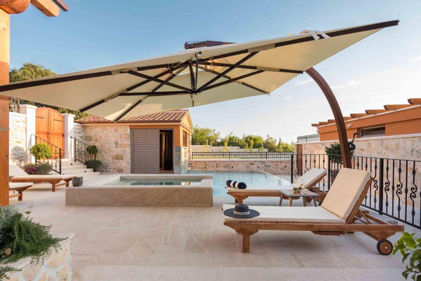 Luxury Villa Finessa Skradin 2 With Heated Pool, Jacuzzi And Sauna Екстериор снимка