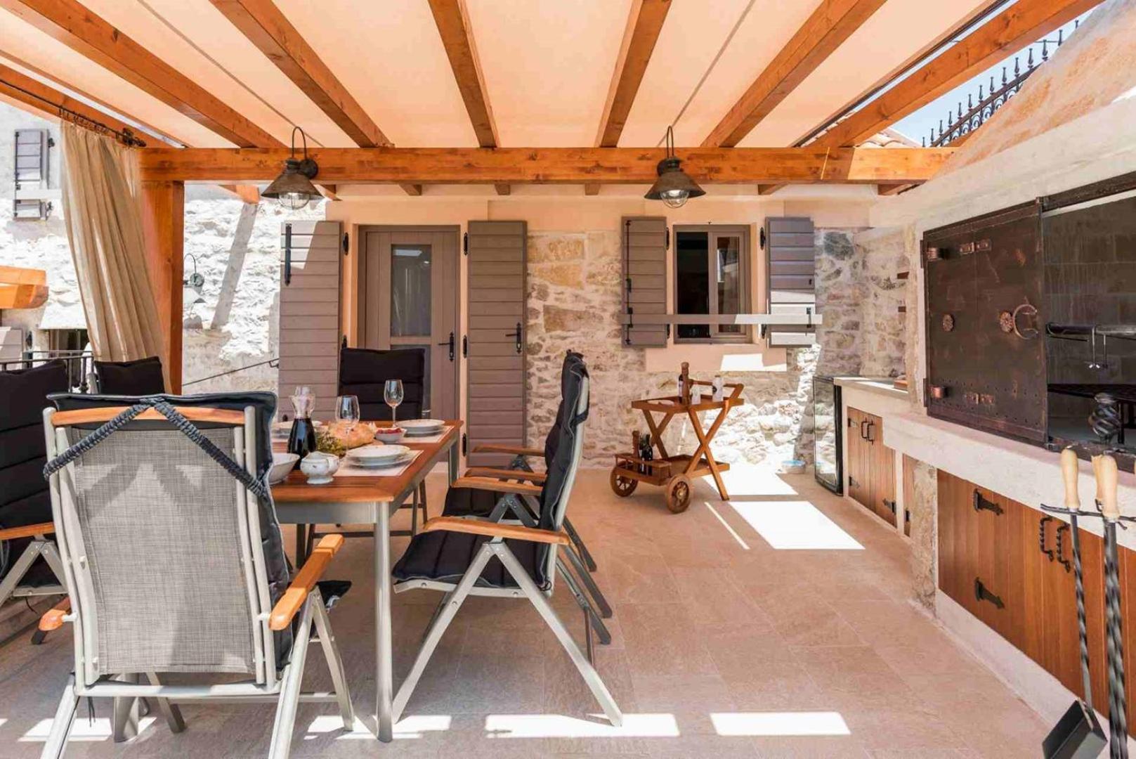 Luxury Villa Finessa Skradin 2 With Heated Pool, Jacuzzi And Sauna Екстериор снимка