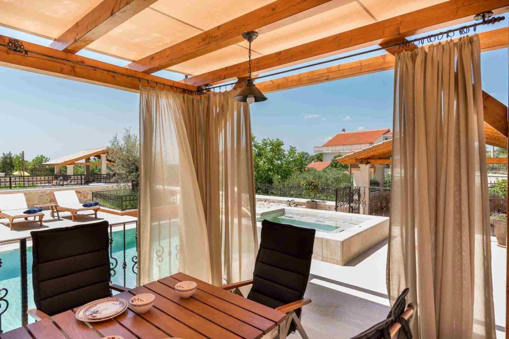 Luxury Villa Finessa Skradin 2 With Heated Pool, Jacuzzi And Sauna Екстериор снимка